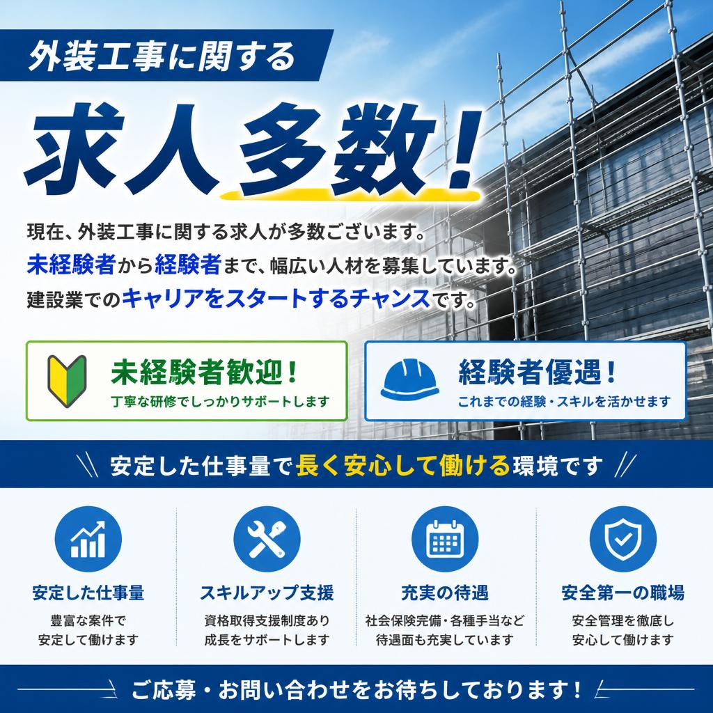魅力的な求人情報