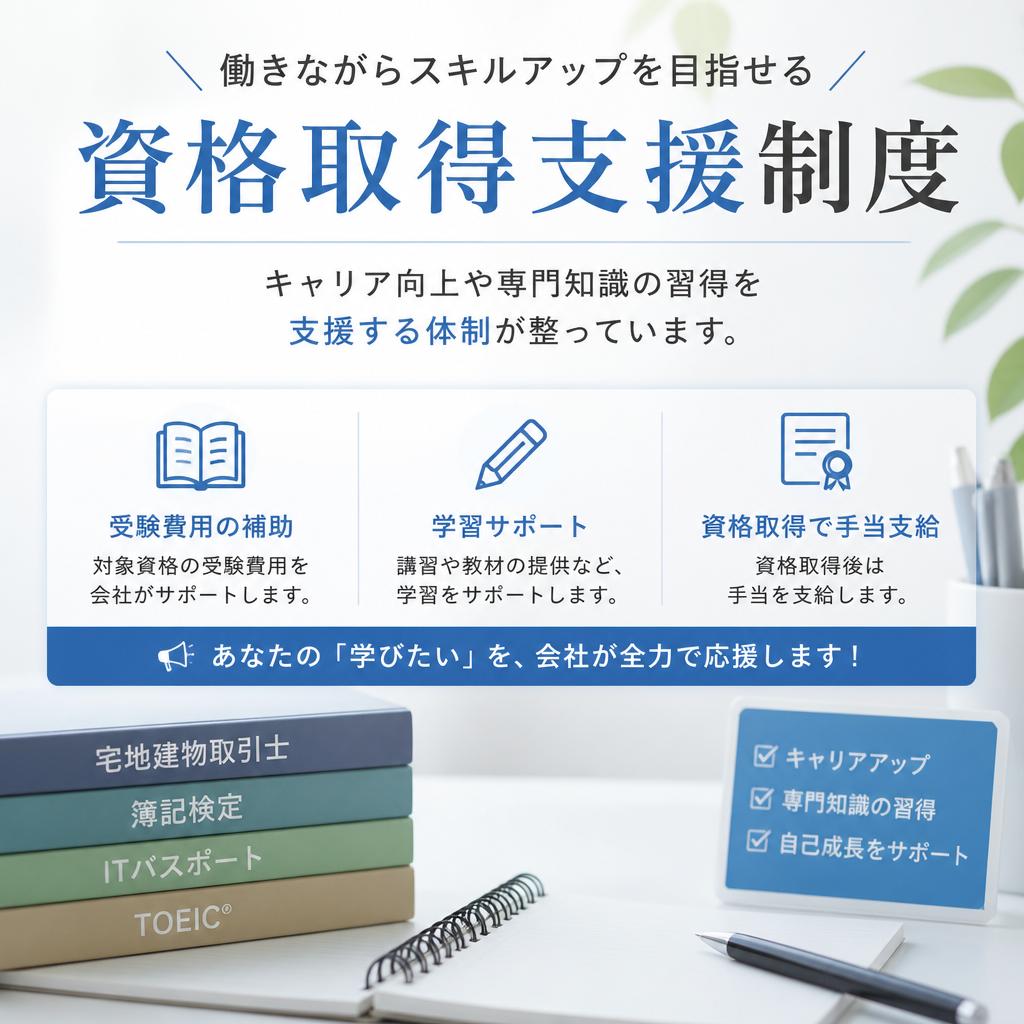資格取得支援制度
