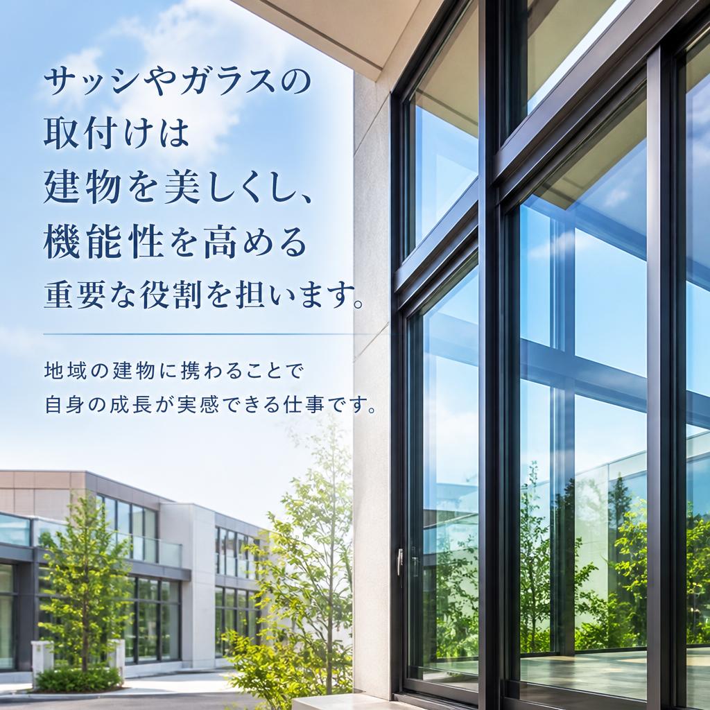 サッシ施工の魅力