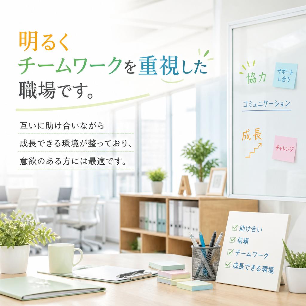 働きやすい職場環境
