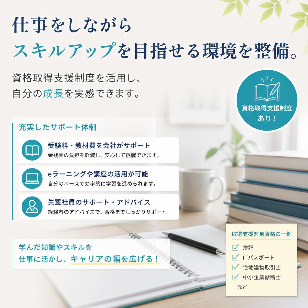 資格取得支援制度