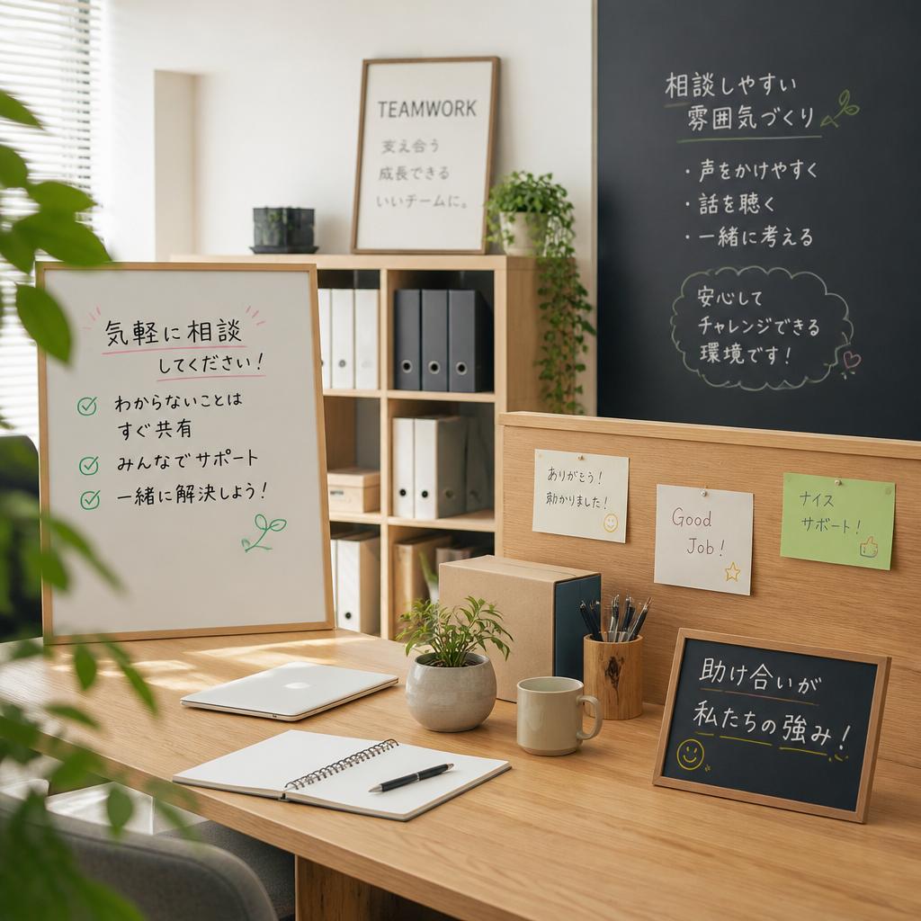 チームでの協力体制