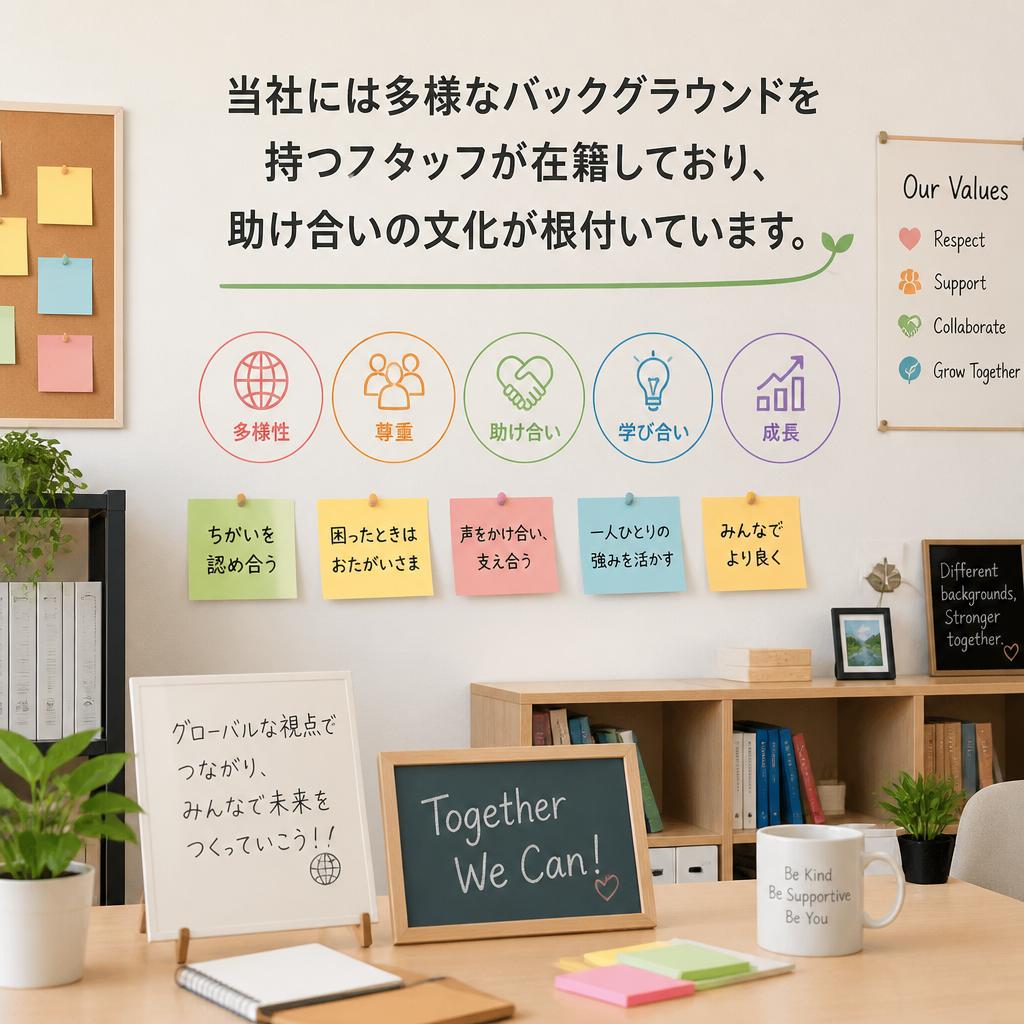 幅広い職種が活躍中