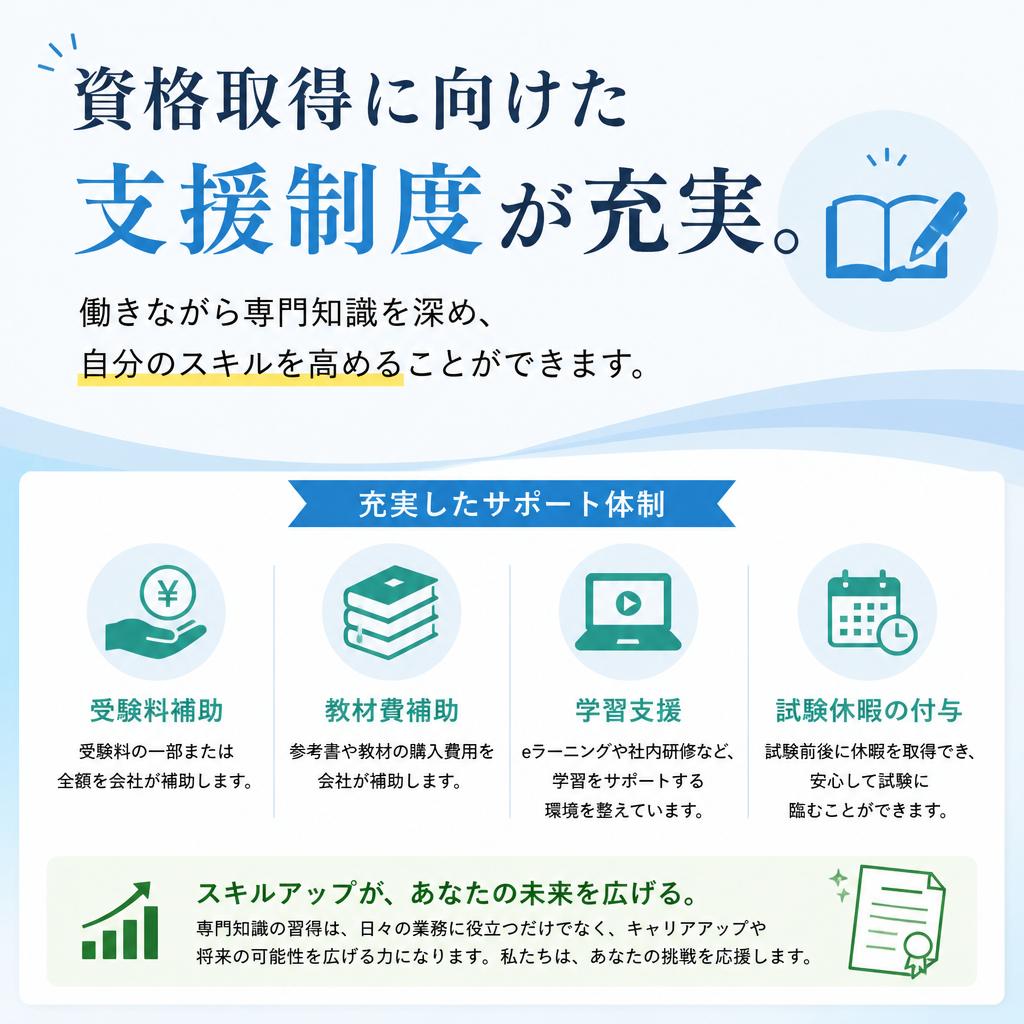 資格取得支援制度