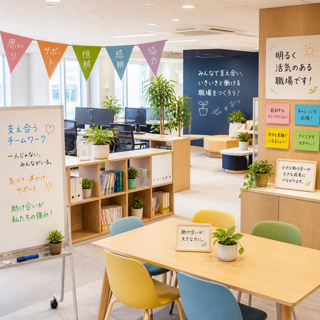 職場環境と仲間のサポート