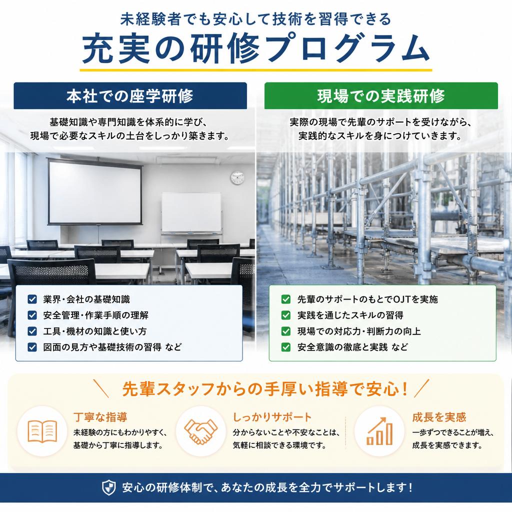 未経験からプロフェッショナルに！