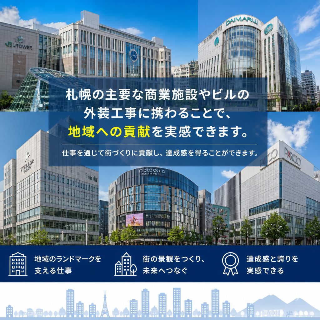 地域貢献を実感できる仕事