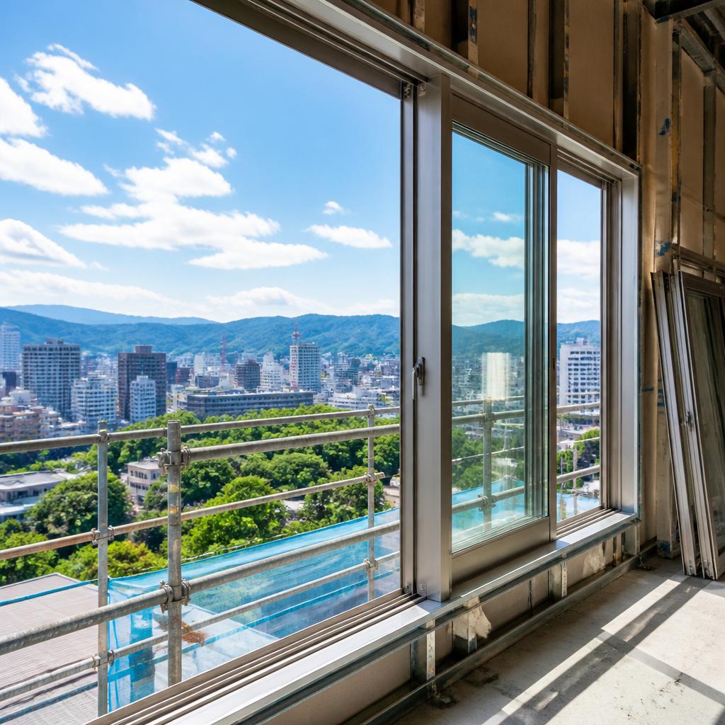 「札幌で楽しい環境で働こう！サッシ施工の求人情報」